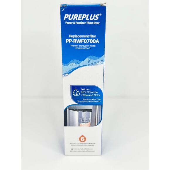 PurePlus Refrigerator Filter PP-RWF0700A 1-Pack - Picture 6 of 8